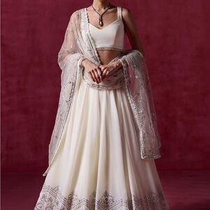Ivory Lehenga